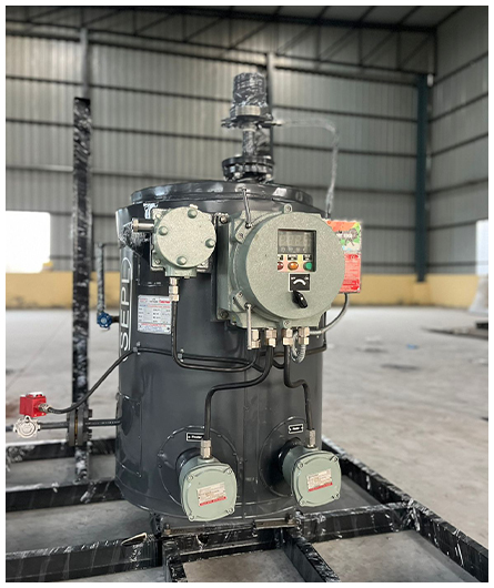 amman gas pipeline installation