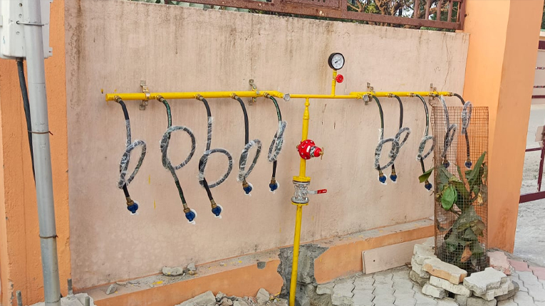 hotels and restaurants gas pipeline installation in chennai