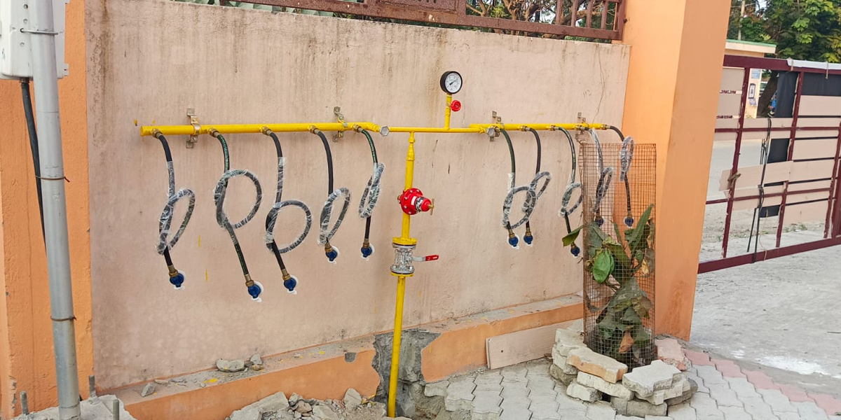hotels and restaurants gas pipeline installation in chennai